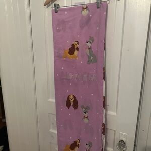 Reversible Twin Duvet Cover and pillow Case Lady and the tramp.